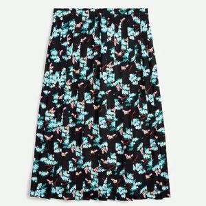 J Crew pleated midi skirt. Size 4